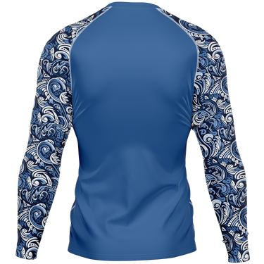 Chokefish™ Long Sleeve Rashguard Maori Men's Shirt-004